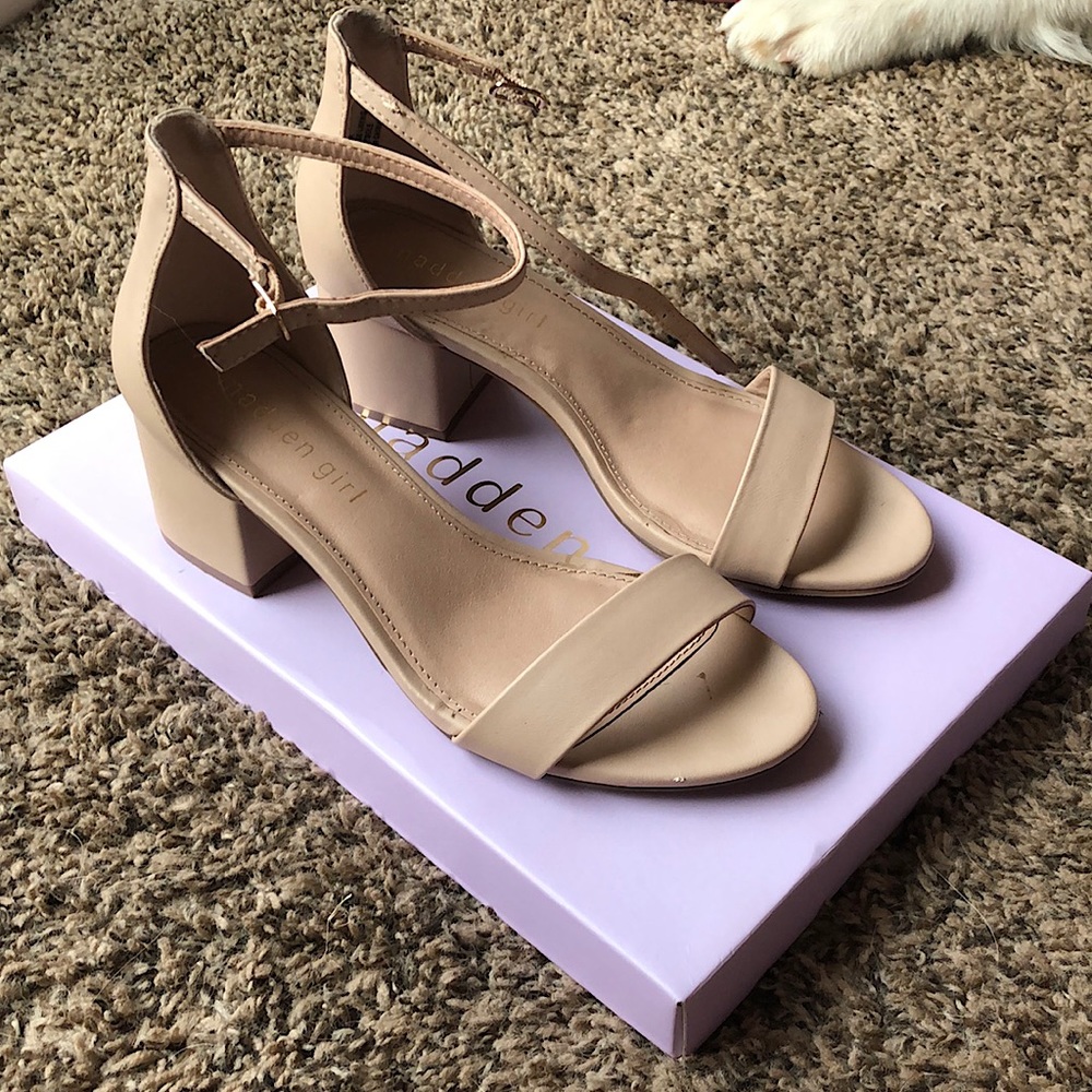 Madden girl nude heels
